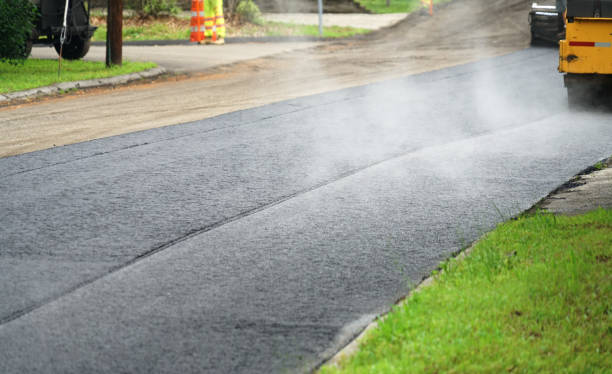 Permeable Paver Driveway in Roundup, MT